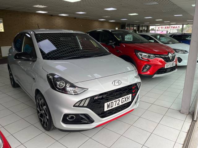Hyundai i10 1.0 T-GDi N Line 5dr Hatchback Petrol Silver