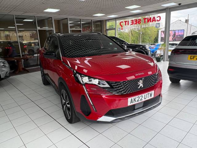 Peugeot 3008 1.2 PureTech GT Premium 5dr EAT8 Hatchback Petrol Red